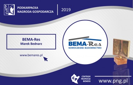 BEMA-RES ubiega się o Podkarpacką Nagrodę Gospodarczą